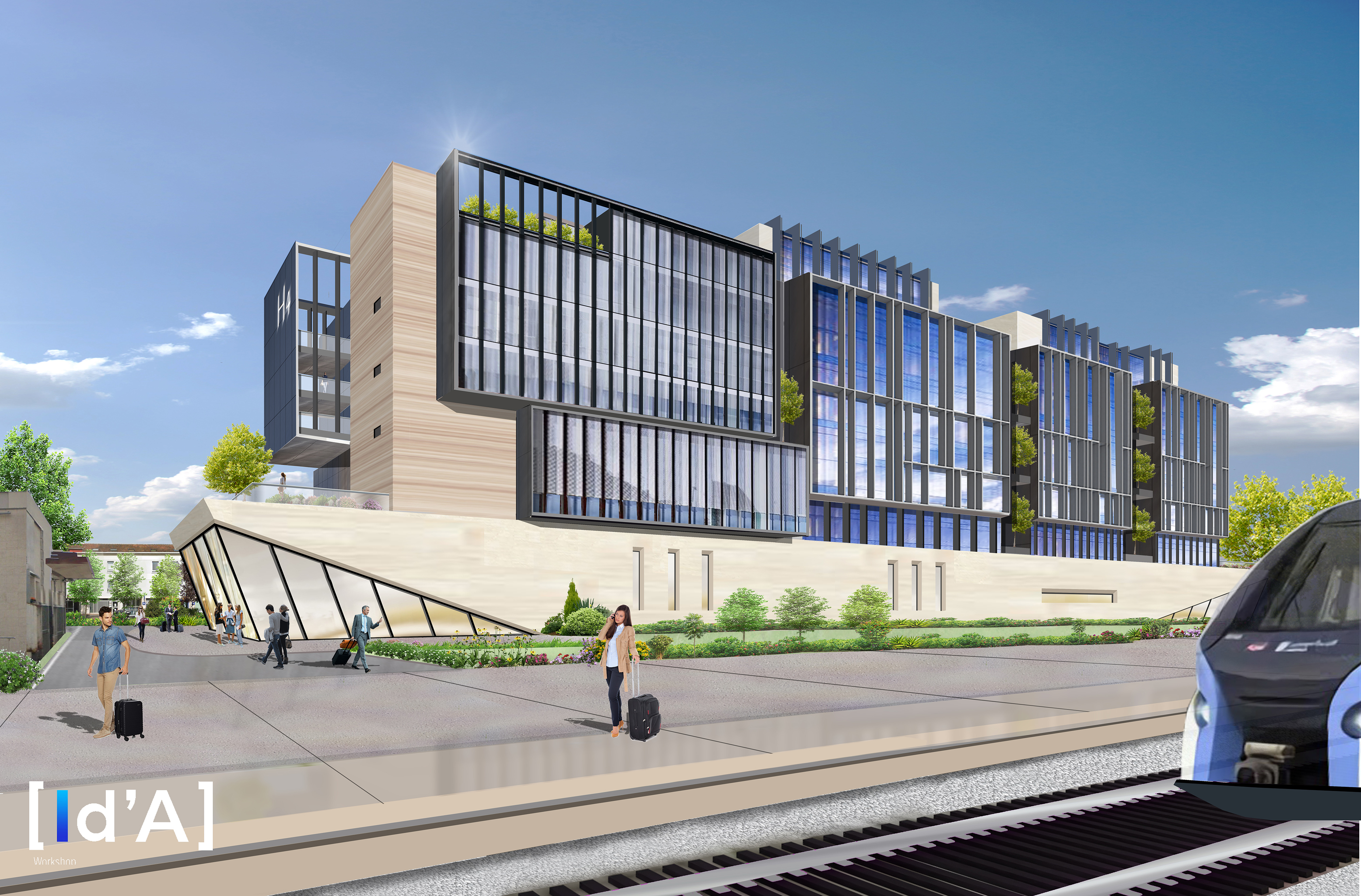 Prélude, un nouveau lieu de vie au pied de la gare de Melun
