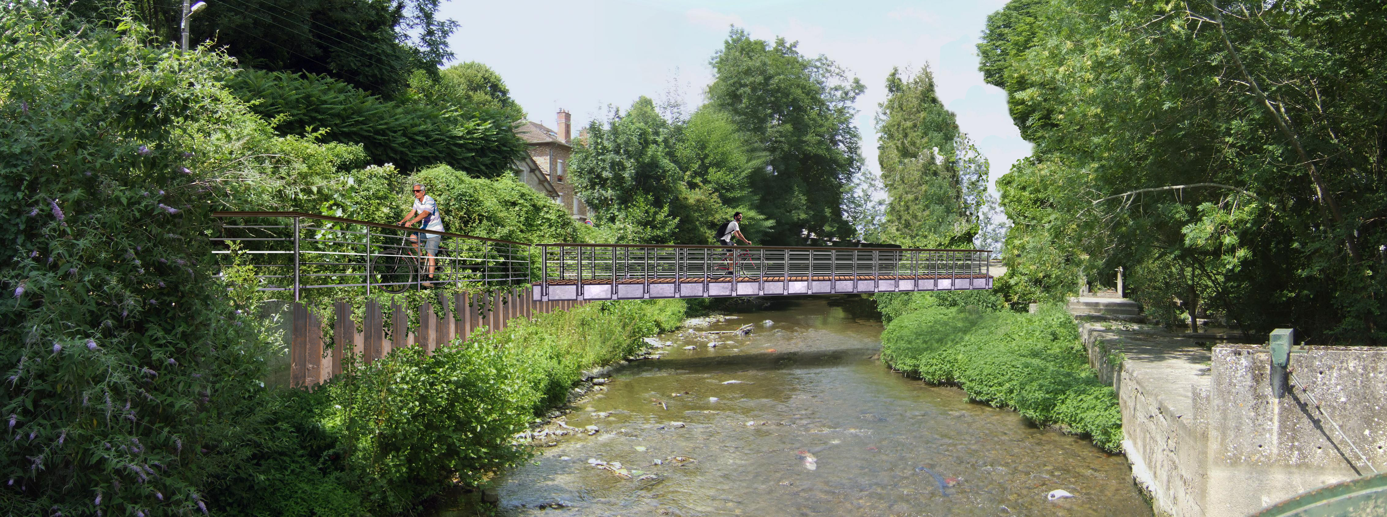 Poursuite des travaux sur la liaison douce Melun – Maincy
