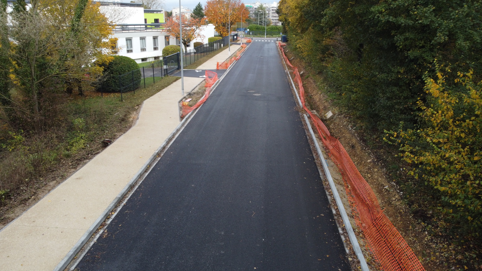 Dammarie-lès-Lys : travaux de requalification à la ZAE de Chamlys