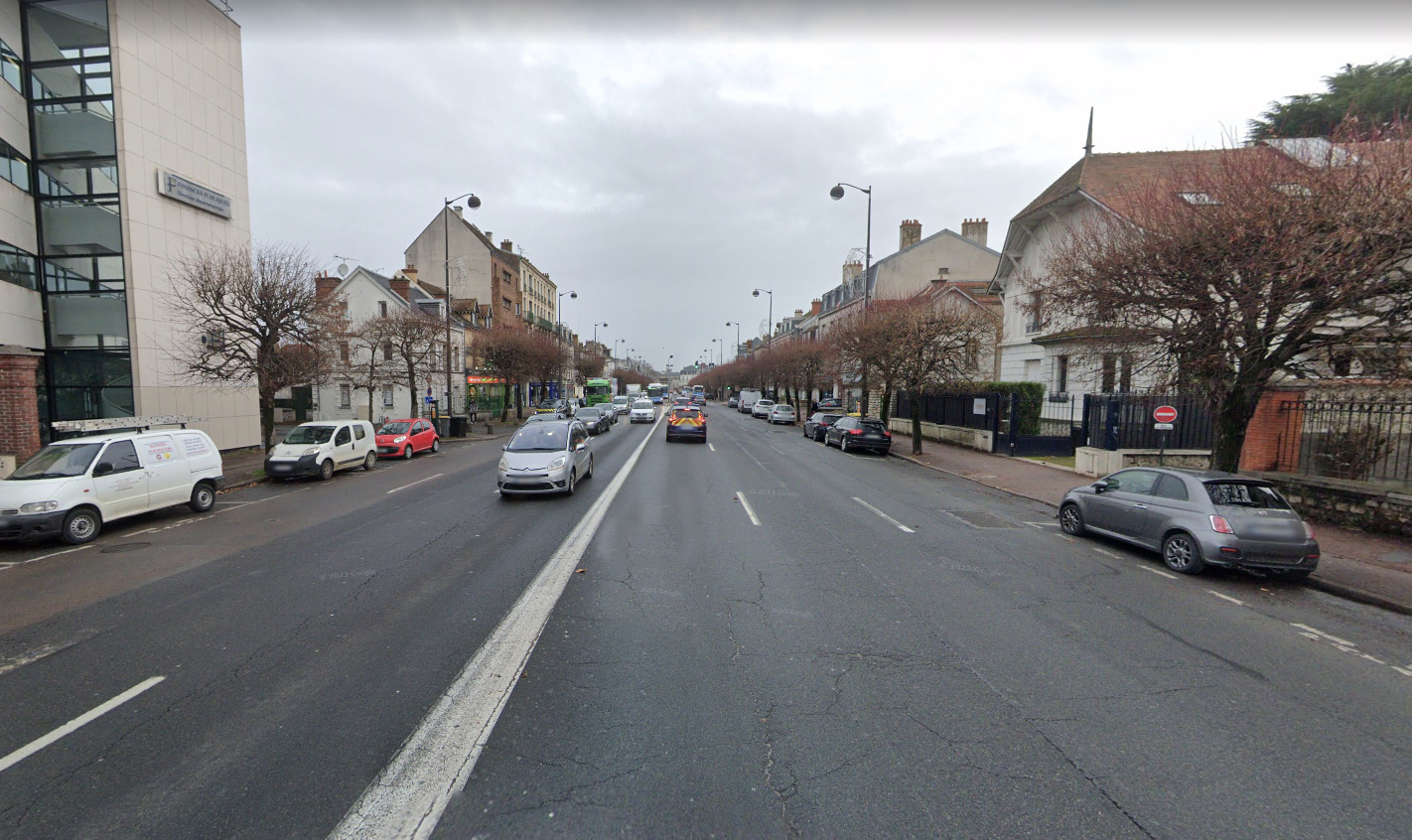 Des travaux avenue Thiers (Melun), depuis le 6 mars