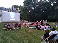 Ciné plein air - Voisenon - Agrandir l'image (fenêtre modale)