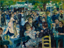 Bal du moulin de la Galette, Pierre Auguste Renoir (1841-1919)