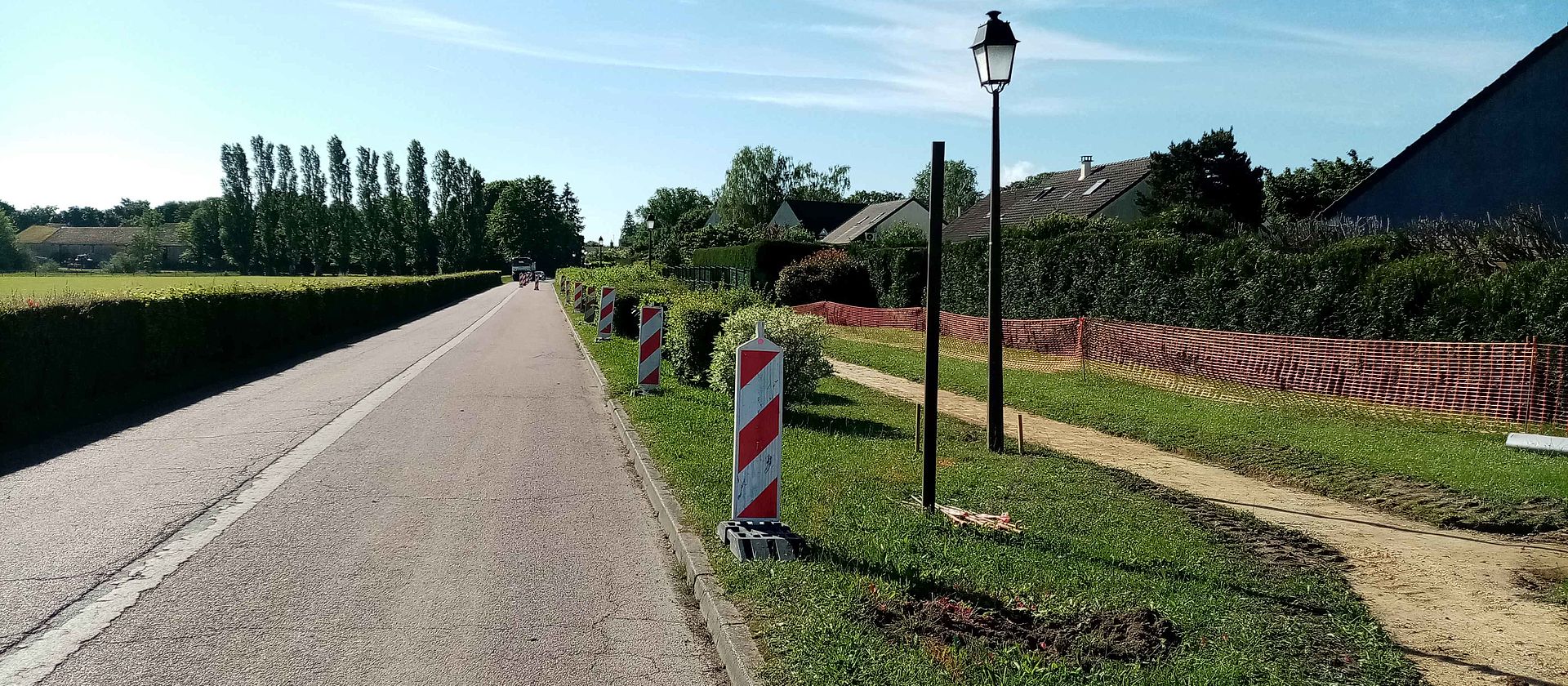Liaison douce à Saint-Germain-Laxis