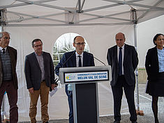 Inauguration Résidence Espace Le Mée-sur-Seine - Agrandir l'image (fenêtre modale)