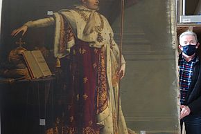 Portrait de Napoléon au Musée d'art et d'histoire de Melun - Agrandir l'image