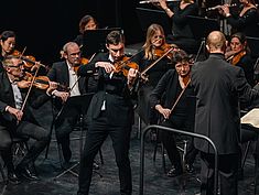 Guillaume Barli au Concert de l'Orchestre Melun Val de Seine au Mas le 18 décembre 2022 - Agrandir l'image (fenêtre modale)