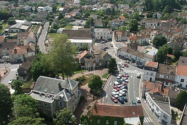 Vue aérienne de Dammarie-lès-Lys