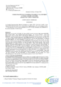 Compte-rendu du Conseil communautaire du 7 mars