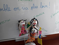 Retour en images sur des ateliers "Contes et Marionnettes" pour des enfants de maternelle accompagnés par le PRE. 2 ateliers à Dammarie Lès Lys, 2 à Melun et 2 au Mée sur Seine. Certains parents ont pris part aux ateliers avec au maximum 3 enfants. Vacances du PRE. - Agrandir l'image (fenêtre modale)